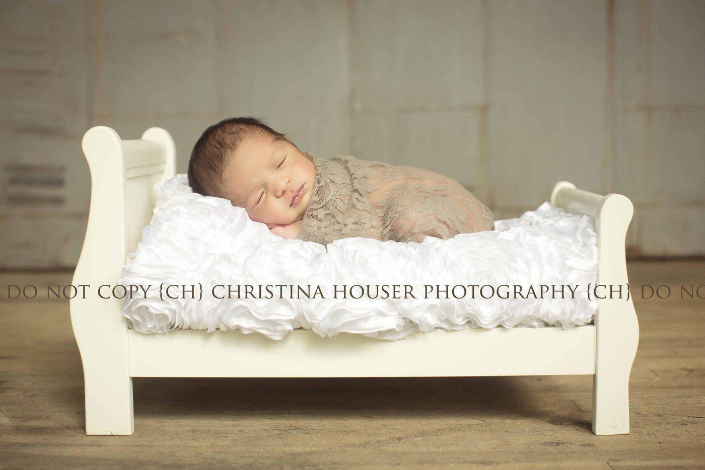 Stretch Lace Wrap in Truffle - Beautiful Photo Props