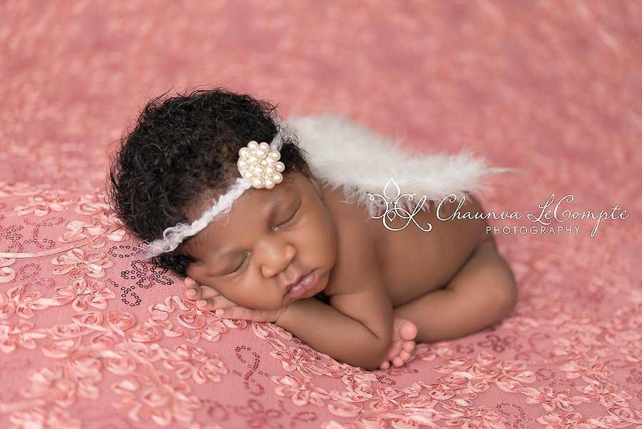 Little White Feather Angel Wings Newborn Baby Photo Prop - Beautiful Photo Props