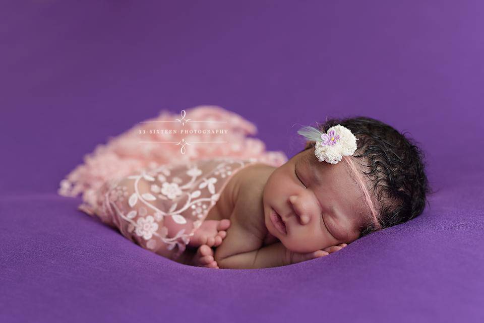 Light Pink Tassels Lace Newborn Baby Wrap Layer - Beautiful Photo Props