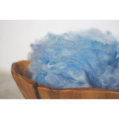 Sky Blue Newborn Fluff Cloud Basket Filler Nest Stuffer - Beautiful Photo Props