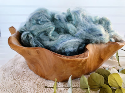 Regency Blue Newborn Fluff Cloud Basket Filler Nest Stuffer - Beautiful Photo Props