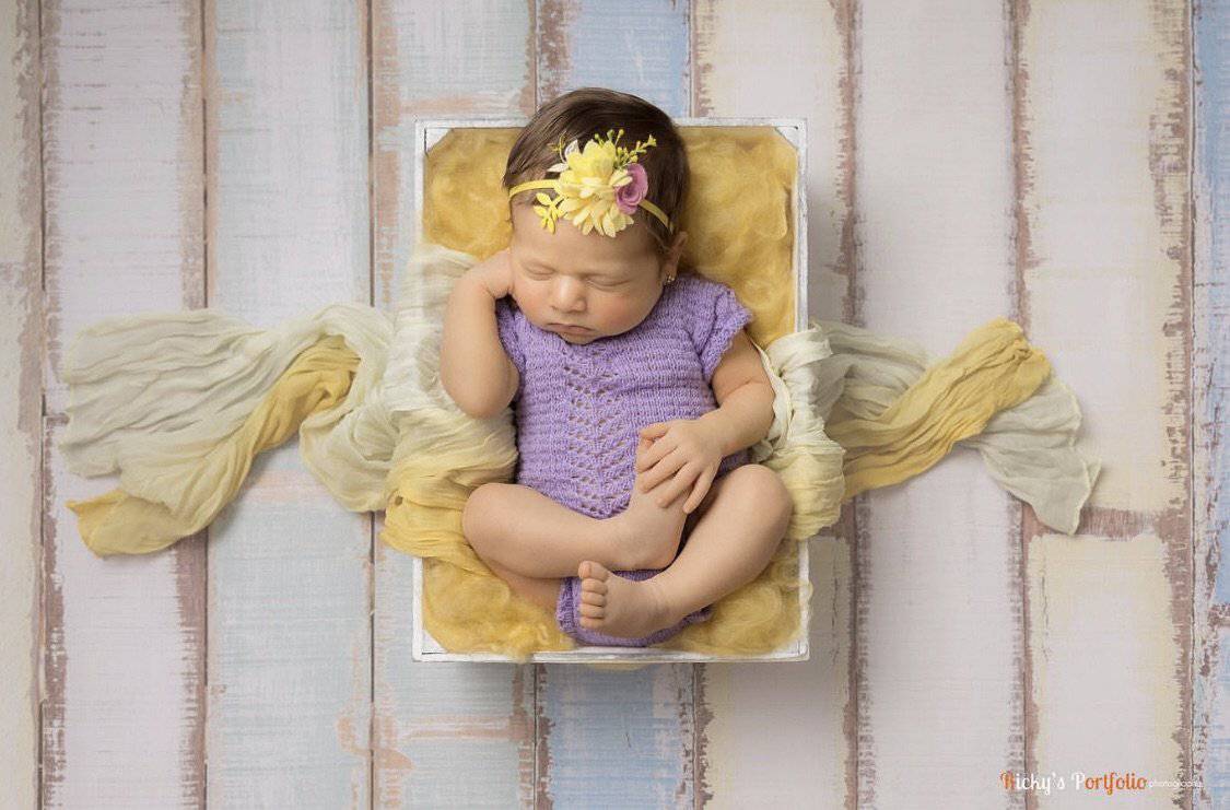 Sunflower Yellow Newborn Fluff Cloud Basket Filler Nest Stuffer - Beautiful Photo Props