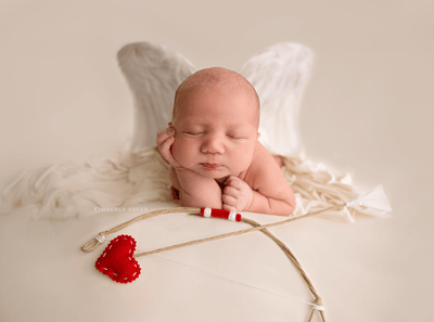 White Feather Puff Angel Wings Newborn Baby Toddler Photo Prop - Beautiful Photo Props