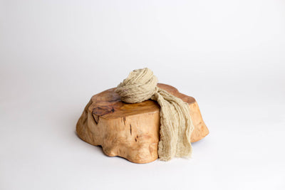 Beige Cheesecloth Newborn Baby Wrap Cheese Cloth - Beautiful Photo Props