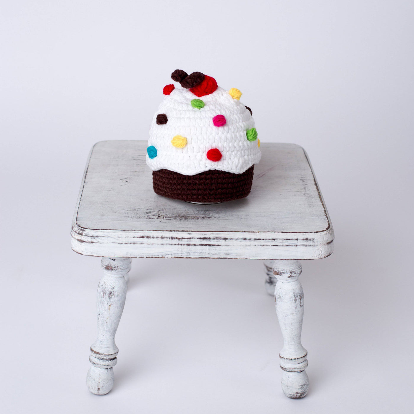 Cupcake Sprinkles Newborn Baby Hat - Beautiful Photo Props