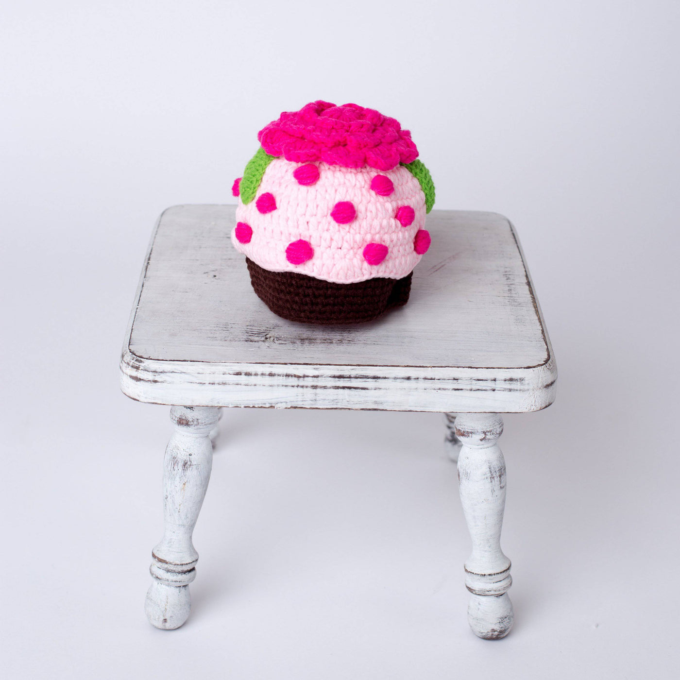 Pink Cupcake Sprinkles Newborn Baby Hat - Beautiful Photo Props