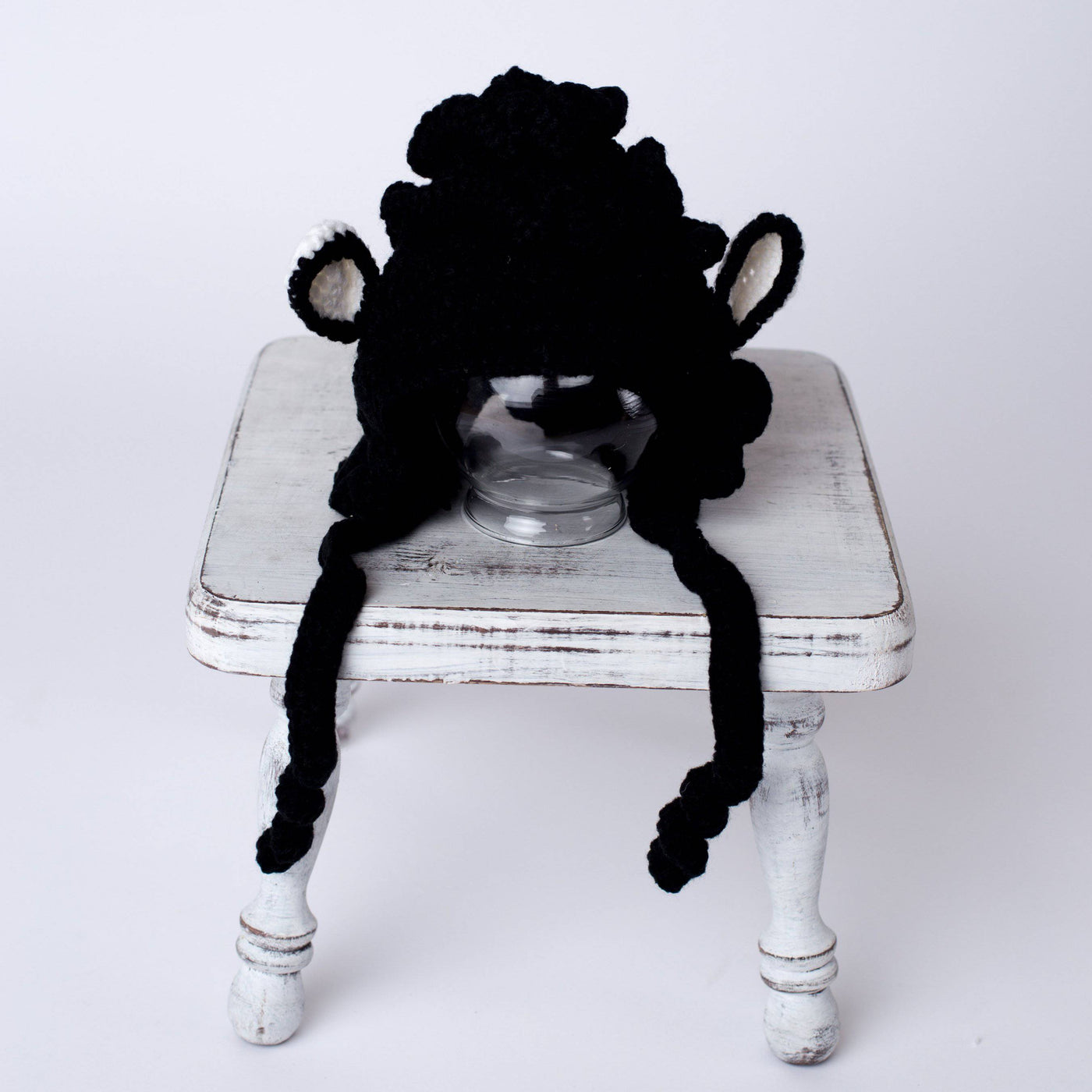 Baa Baa Black Sheep Newborn Baby Hat - Beautiful Photo Props