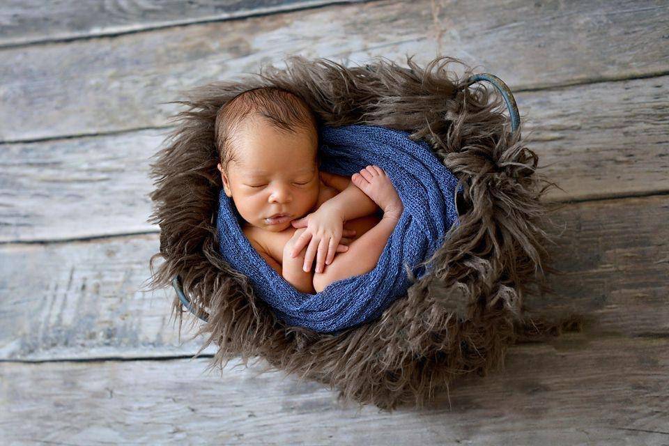 Pewter Gray Curly Alpaca Faux Flokati Fur Newborn Photography Prop - Beautiful Photo Props