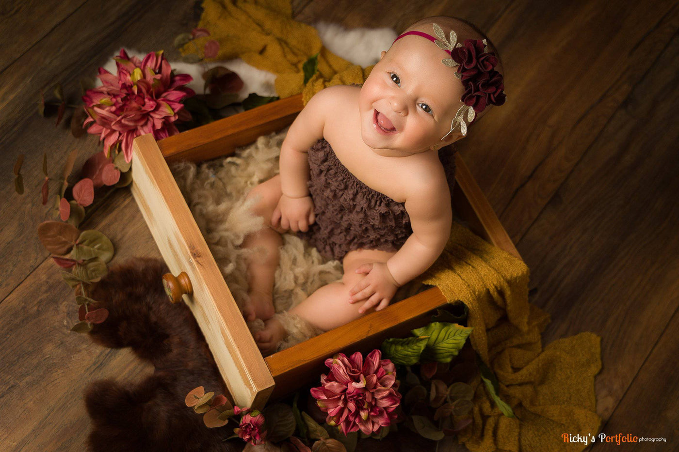 Stretch Knit Maternity or Baby Wrap in Goldenrod - Beautiful Photo Props