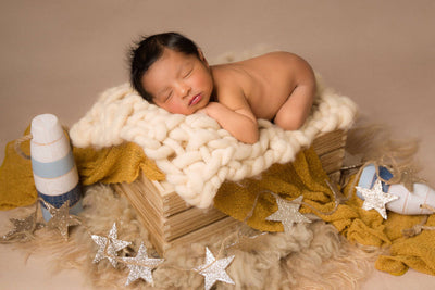 Stretch Knit Maternity or Baby Wrap in Goldenrod - Beautiful Photo Props