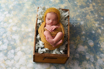 Stretch Knit Maternity or Baby Wrap in Goldenrod - Beautiful Photo Props