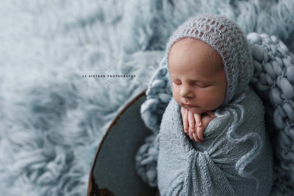 Stretch Knit Wrap in Light Blue - Beautiful Photo Props