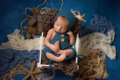 Barley Brown Baby Blanket - Beautiful Photo Props