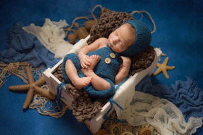 Barley Brown Baby Blanket - Beautiful Photo Props