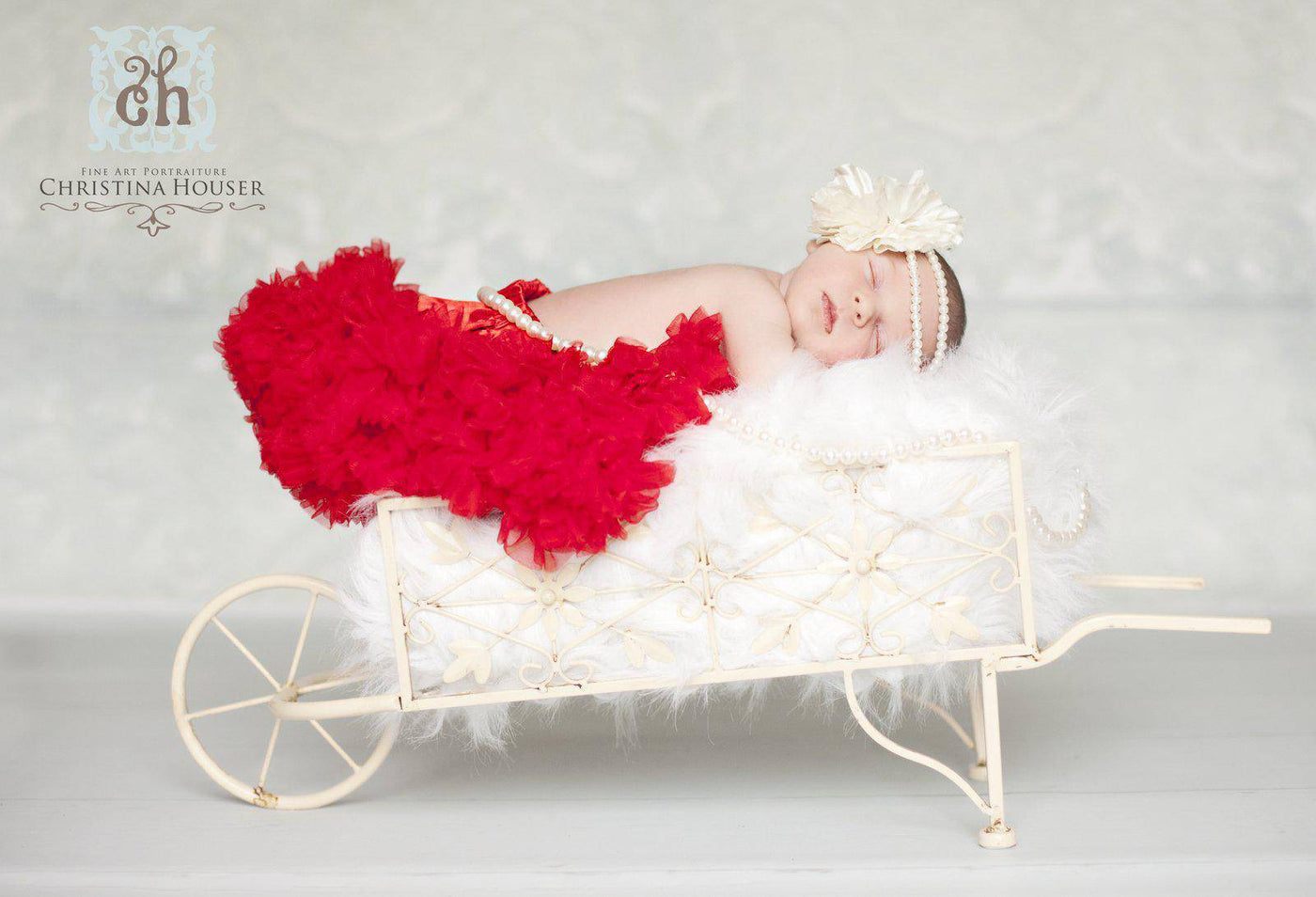 White Mongolian Fur Rug Photography Prop Newborn Baby - Beautiful Photo Props