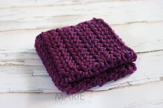 Grape Purple Baby Blanket - Beautiful Photo Props