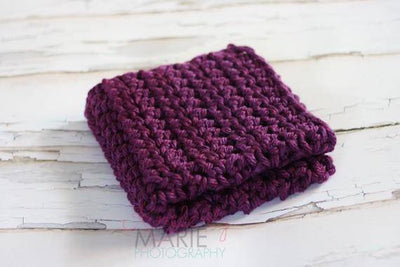 Grape Purple Baby Blanket - Beautiful Photo Props