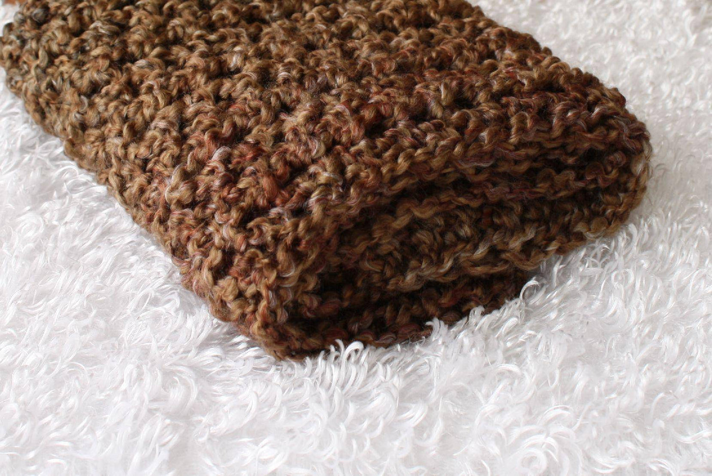Brown Sugar Newborn Blanket - Beautiful Photo Props