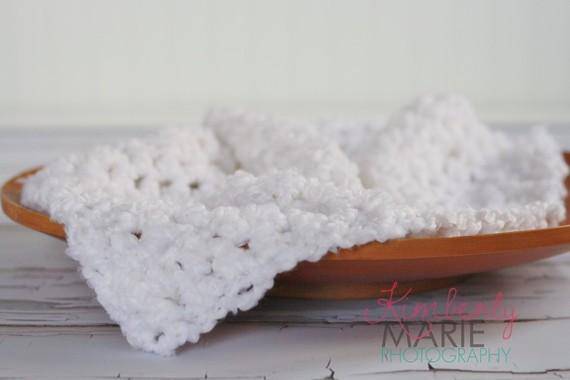 White Cloud Baby Blanket - Beautiful Photo Props