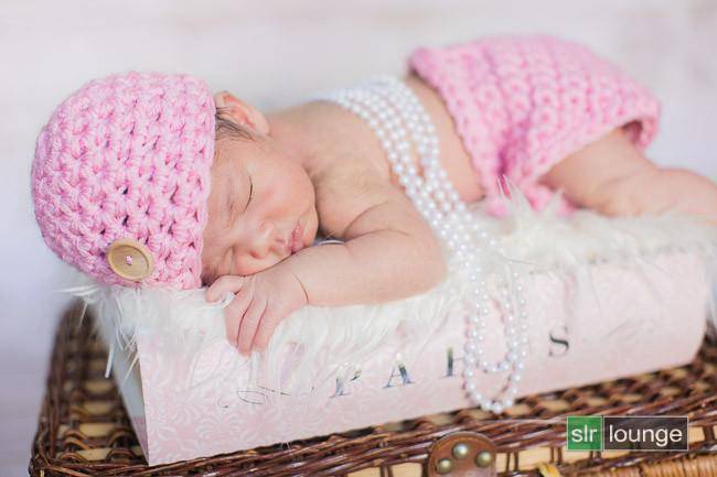 Soft Pink Diaper Cover And Hat Set - Beautiful Photo Props