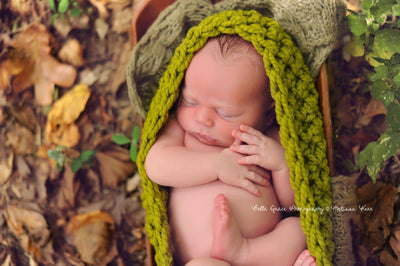 Chunky Baby Bowl Newborn Egg Lemongrass Green - Beautiful Photo Props