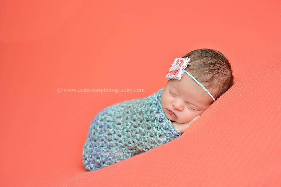 Robin Egg Blue Newborn Cocoon - Beautiful Photo Props