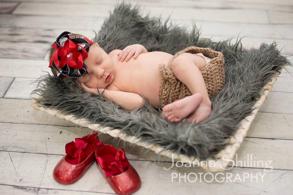 Gray Mongolian Fur Nest Photography Prop Rug Newborn Baby - Beautiful Photo Props