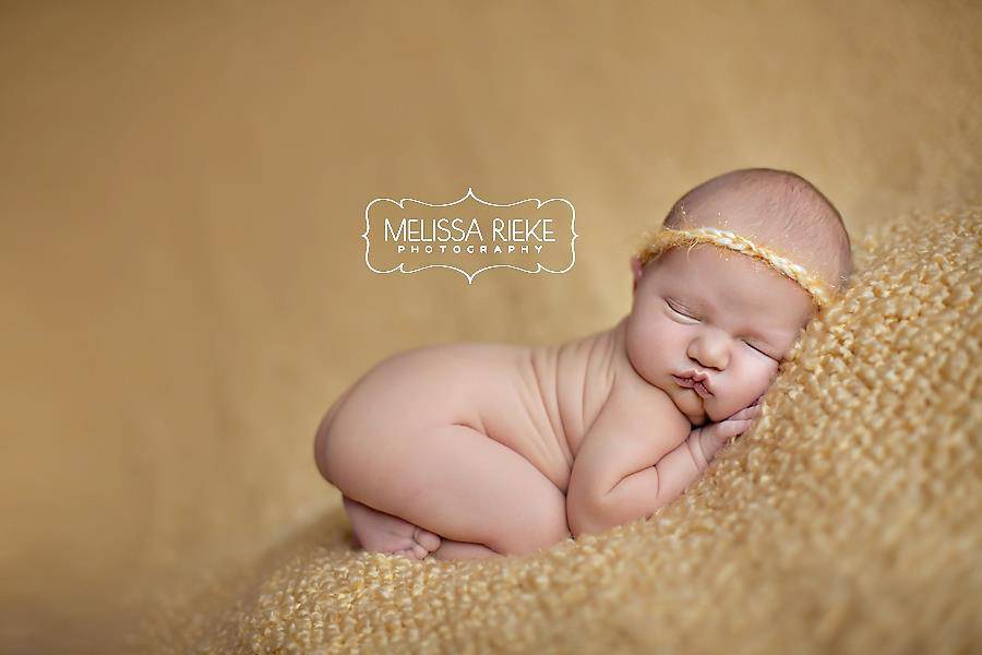 Gold and Cream Simple Halo Headband - Beautiful Photo Props