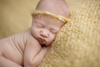 Gold and Cream Simple Halo Headband - Beautiful Photo Props