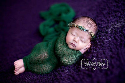 Stretch Knit Wraps Forest Tones - Beautiful Photo Props