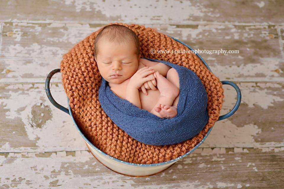 Stretch Knit Wraps Blue Tones - Beautiful Photo Props