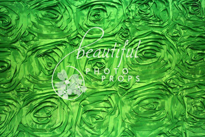 Lime Green Posing Fabric Backdrop - Beautiful Photo Props