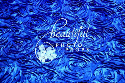 Cobalt Blue Posing Fabric Backdrop - Beautiful Photo Props