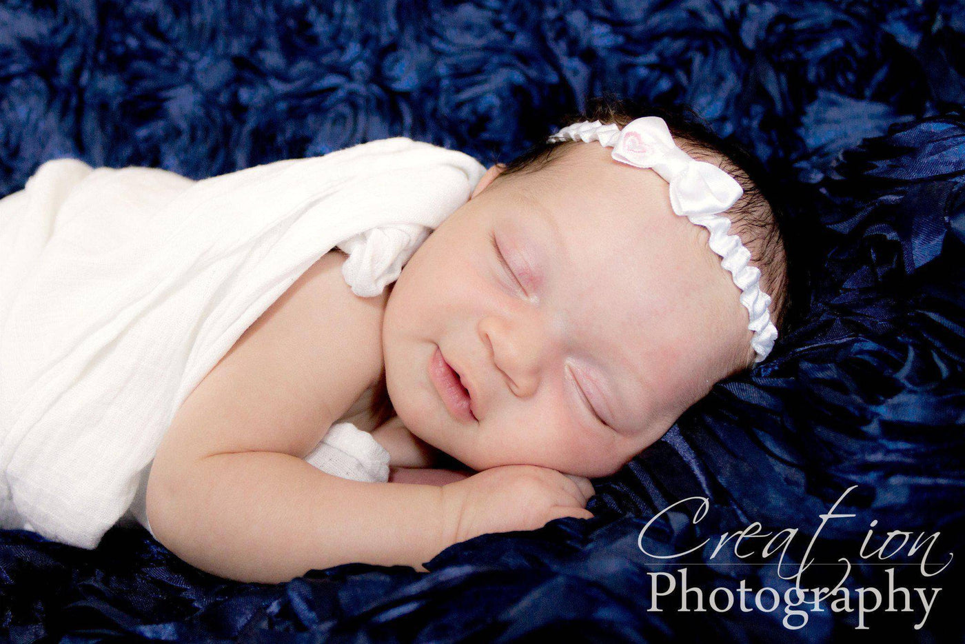 Midnight Blue Posing Fabric Backdrop - Beautiful Photo Props