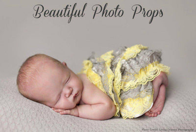 Striped Lace Rompers - 10 Color Combos - Beautiful Photo Props