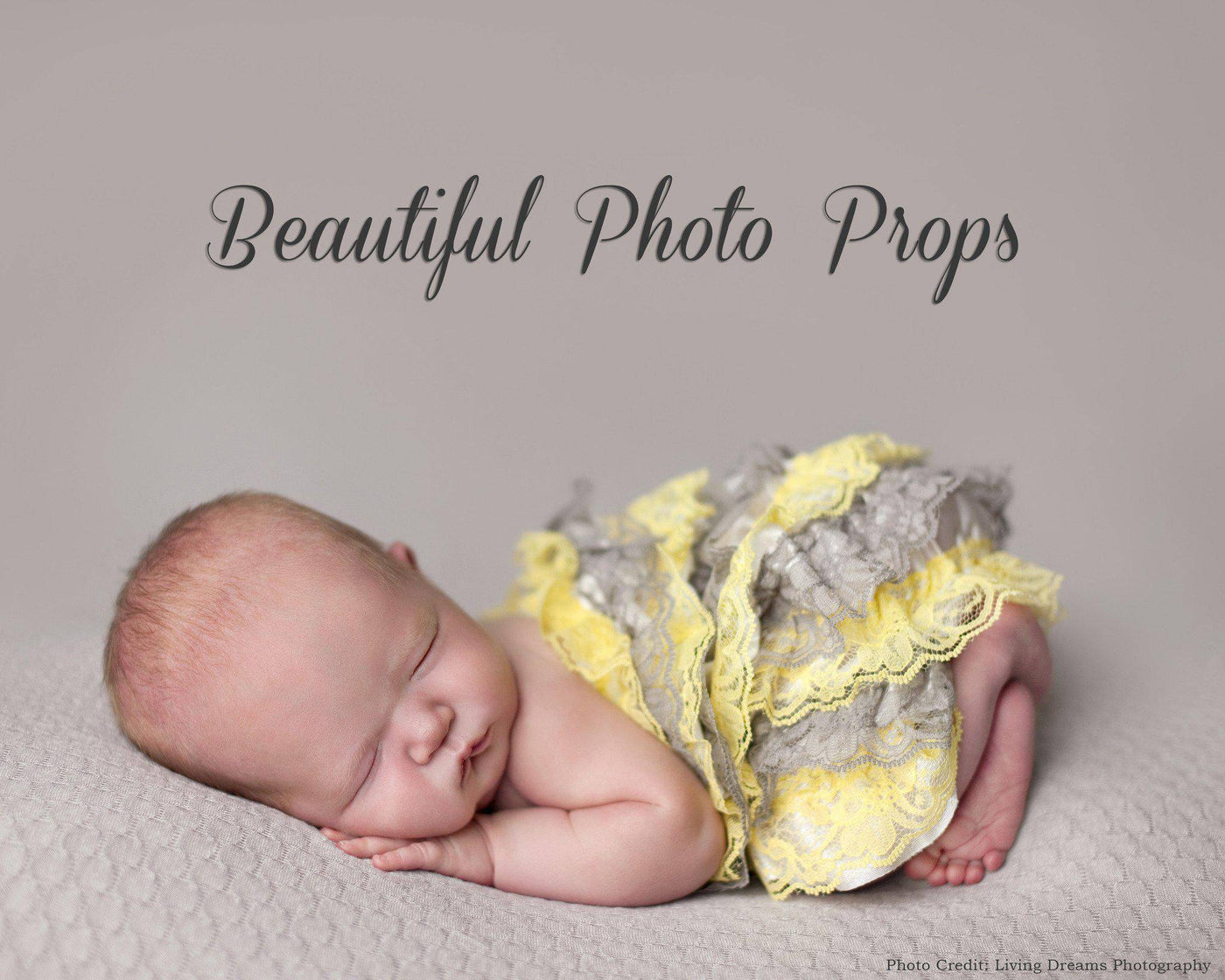 Striped Lace Rompers - 10 Color Combos - Beautiful Photo Props