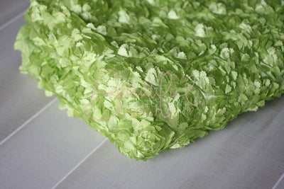 Apple Green Rose Fabric Backdrop - Beautiful Photo Props