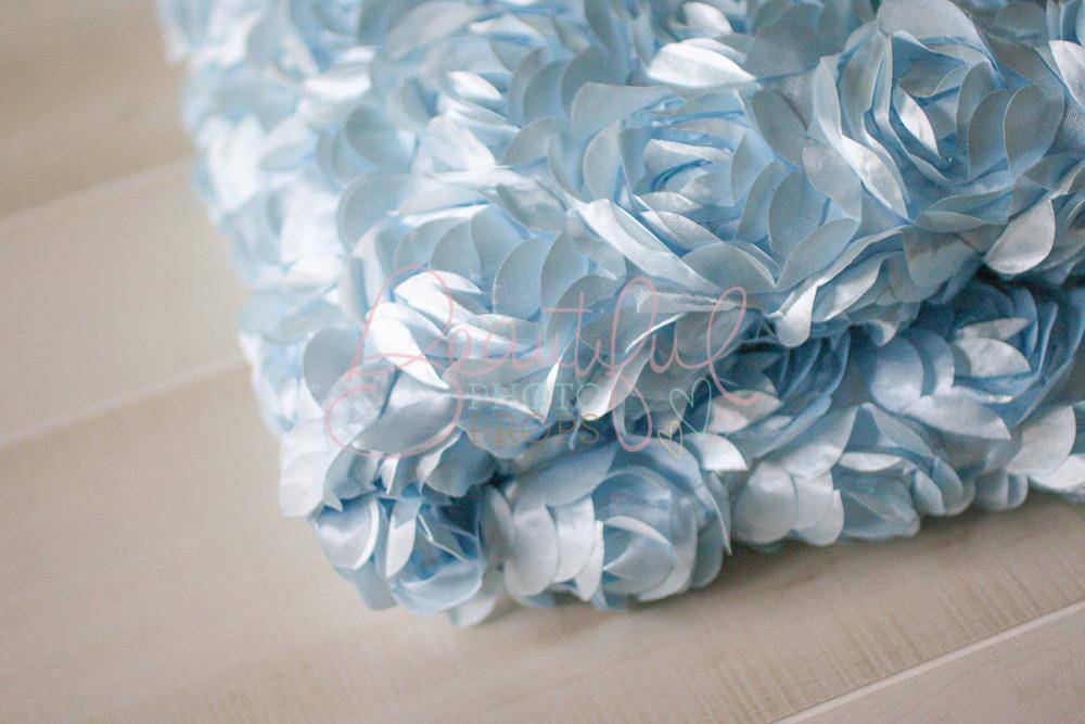 Baby Blue Posing Fabric Backdrop - Beautiful Photo Props