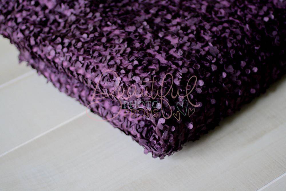 Eggplant Purple Posing Fabric Backdrop - Beautiful Photo Props