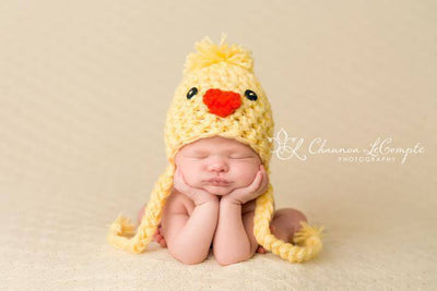 Baby Chick Peep Hat Yellow - Beautiful Photo Props