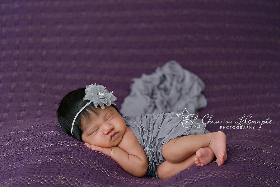 Ruffle Stretch Knit Wrap in Light Gray - Beautiful Photo Props