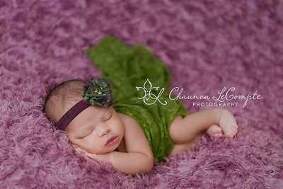 Stretch Lace Wrap in Lemongrass Green - Beautiful Photo Props