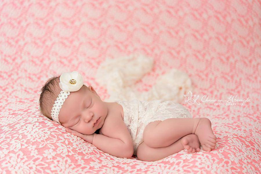 Stretch Lace Wrap in Ivory Cream - Beautiful Photo Props