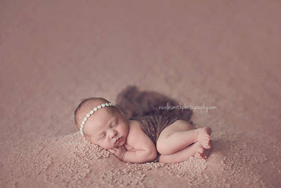 Stretch Lace Wrap in Toffee Brown - Beautiful Photo Props
