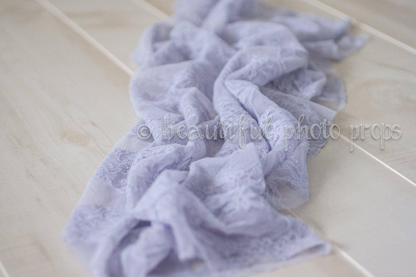 Stretch Lace Wrap in Lilac - Beautiful Photo Props