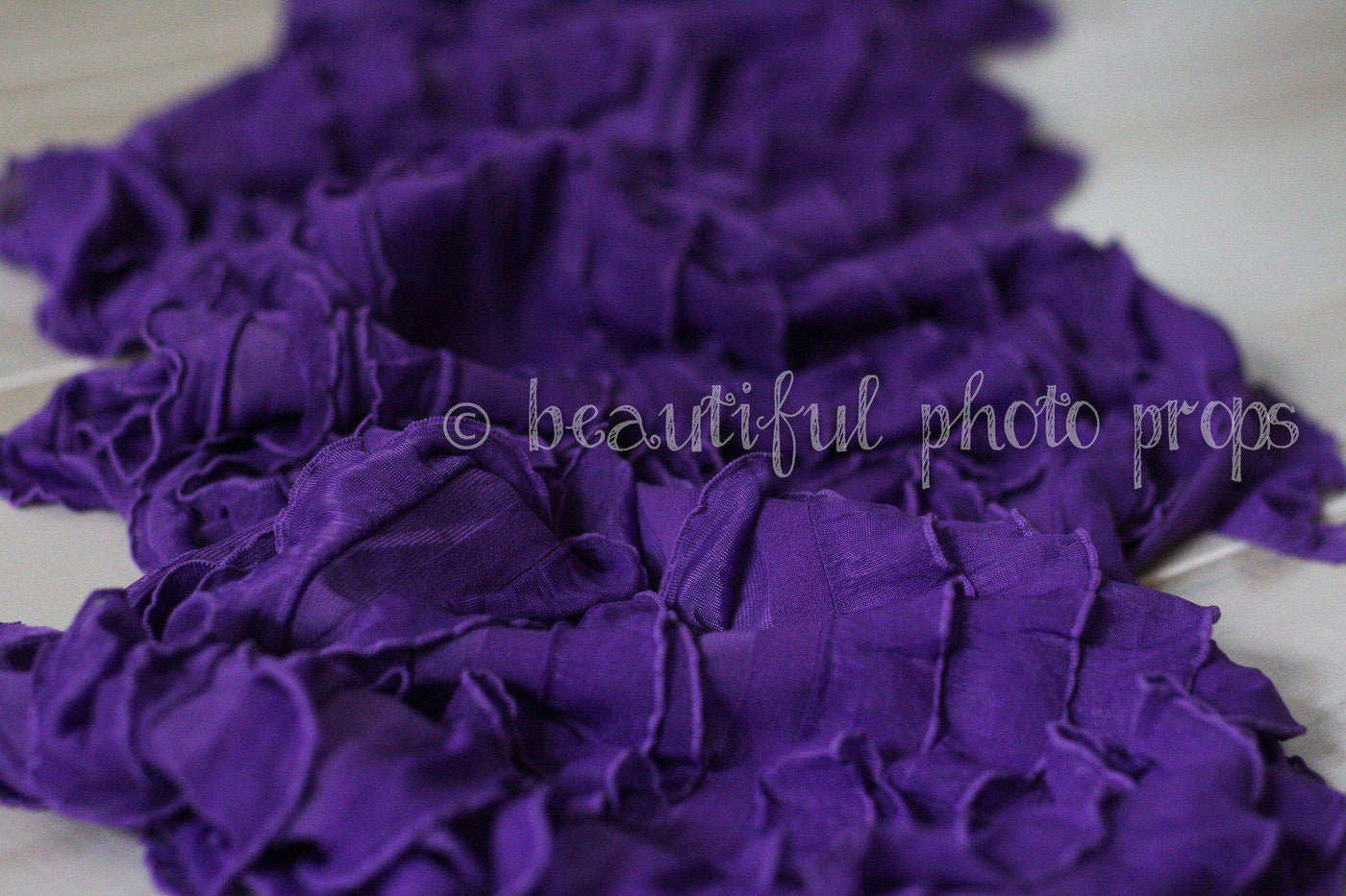 SET 6 Piece Lace Ruffle Stretch Knit Wrap Layering Set - Beautiful Photo Props