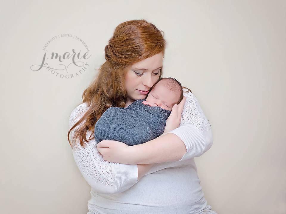 Dark Gray Stretch Knit Baby Wrap - Beautiful Photo Props