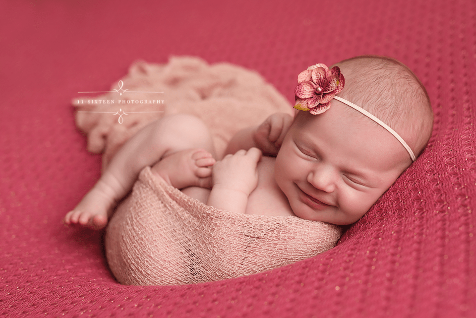 Blush Pink Stretch Knit Baby Wrap - Beautiful Photo Props