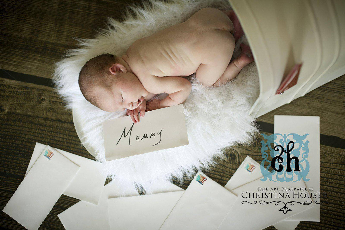 Twin Mongolian Faux Fur Rug Set White and Black Newborn Toddler - Beautiful Photo Props