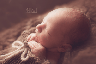 Barley Brown Newborn Knit Swaddle Sack - Beautiful Photo Props